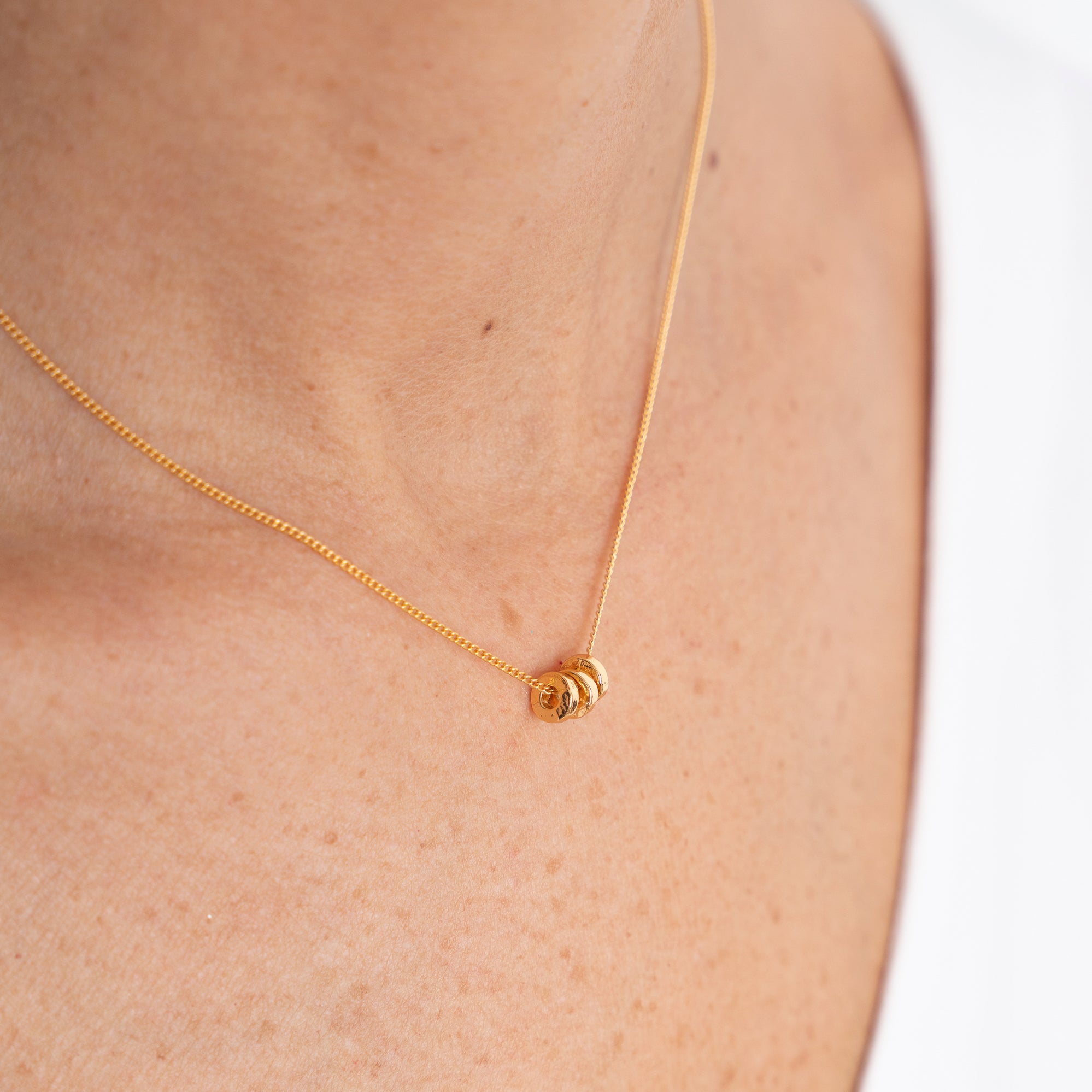 Collar Wish cadena oro Argollas MDP